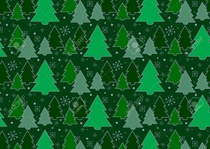 Papier cadeau vert noel