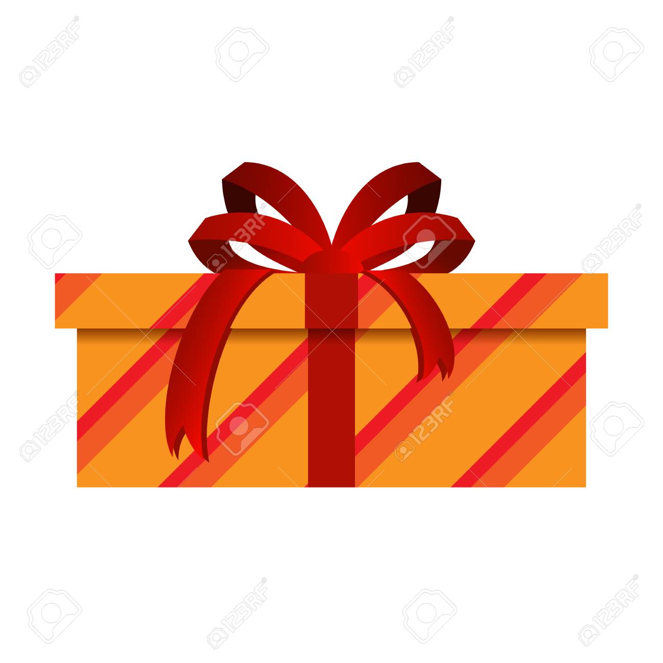Orange en cadeau de noel