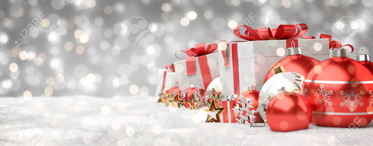 Cadeau noel rouge et blanc