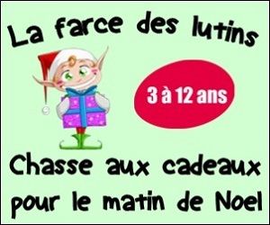 Cadeau de noel farce