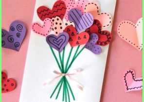 Carte de noel en forme de cadeau