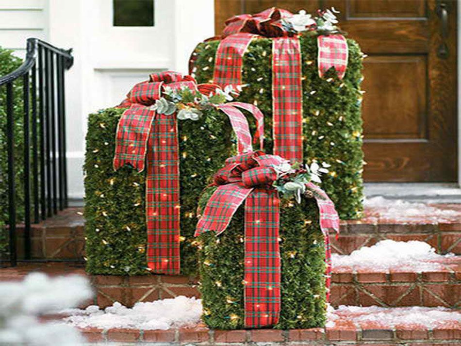 Cadeau noel exterieur