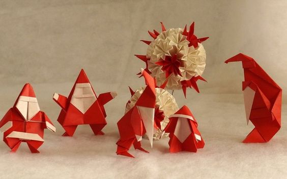 Idée cadeau noel origami