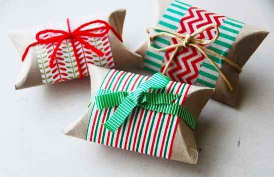 Boite cadeau fait main noel