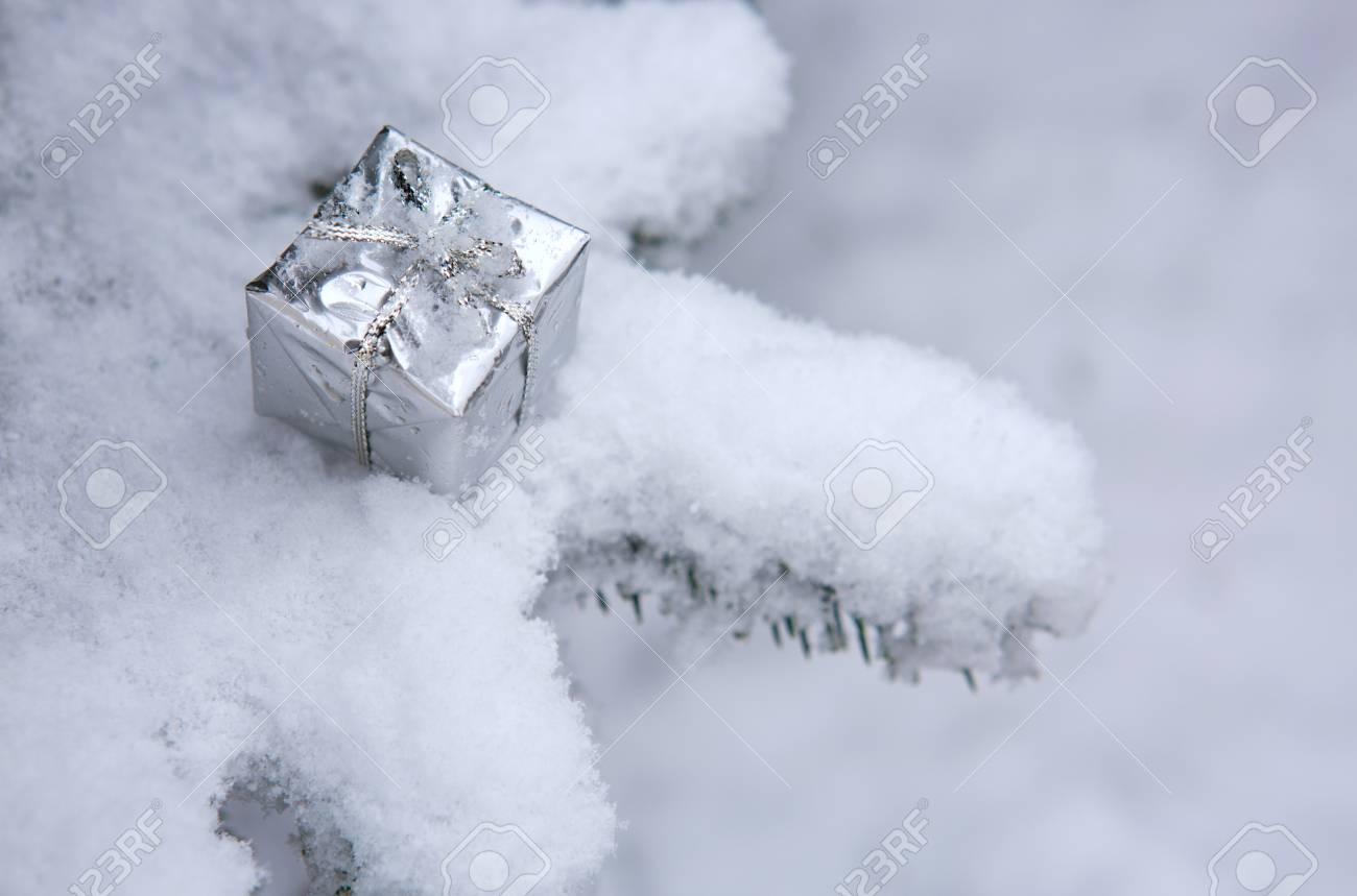 Cadeau noel argenté