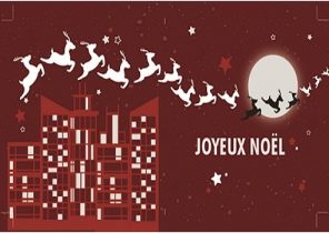 Modèle bon cadeau noel