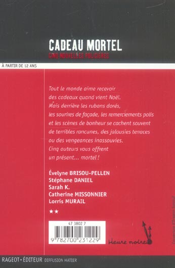 Cadeau mortel pour noël 12 histoires policières