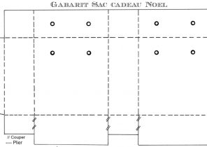 Gabarit cadeau de noel
