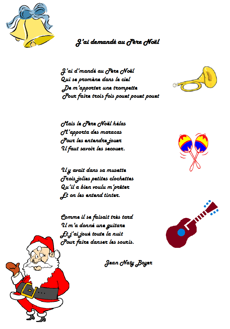 Chanson j ai un cadeau pour le père noël