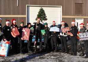 Cadeau de noel policier
