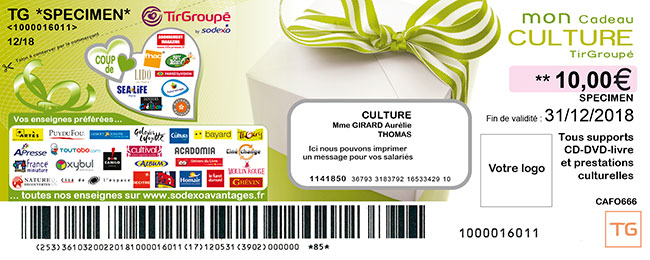 Cheque cadeau noel adulte