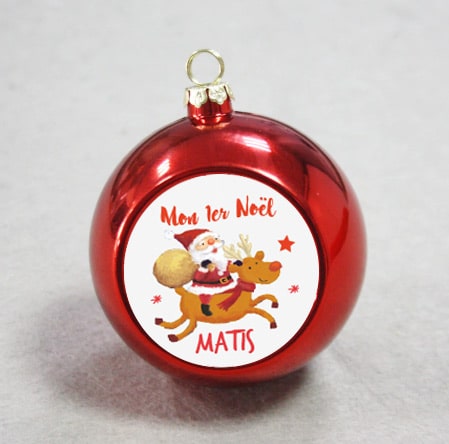 Boule de noel pour cadeau