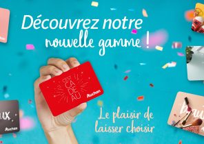Carte cadeau joyeux noel auchan