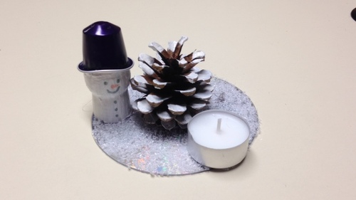 Bricolage cadeau de noel école