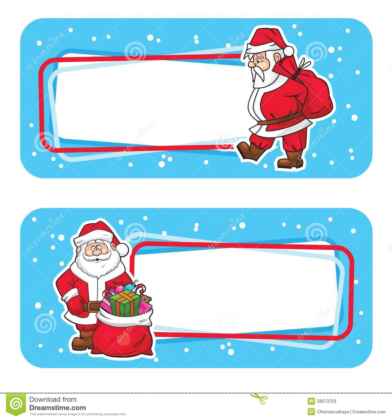 Etiquette cadeau pere noel