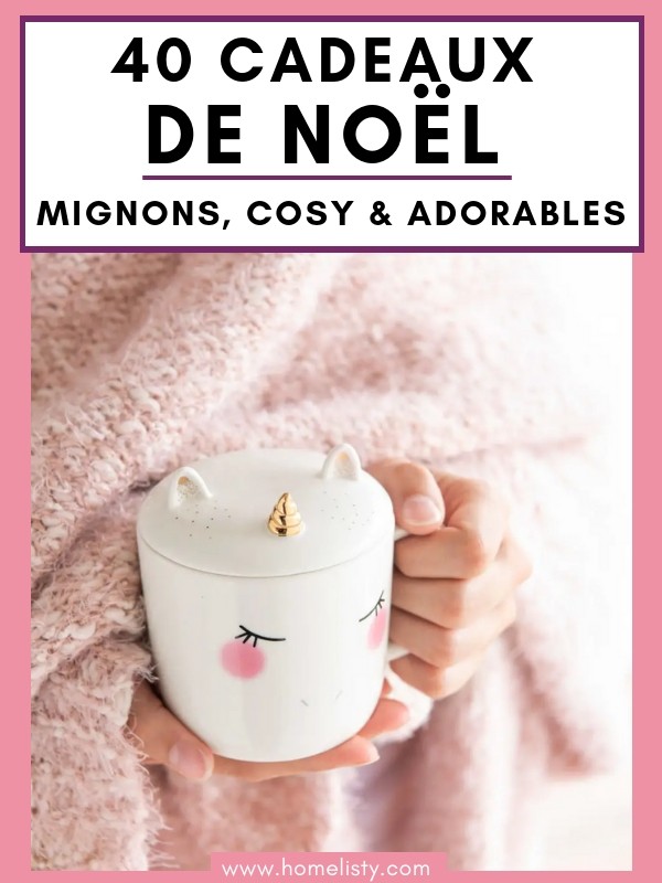 Cadeau noel cosy