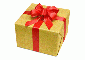 Cadeau de noel gif