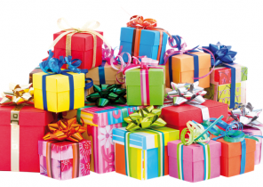 Course au cadeau de noel