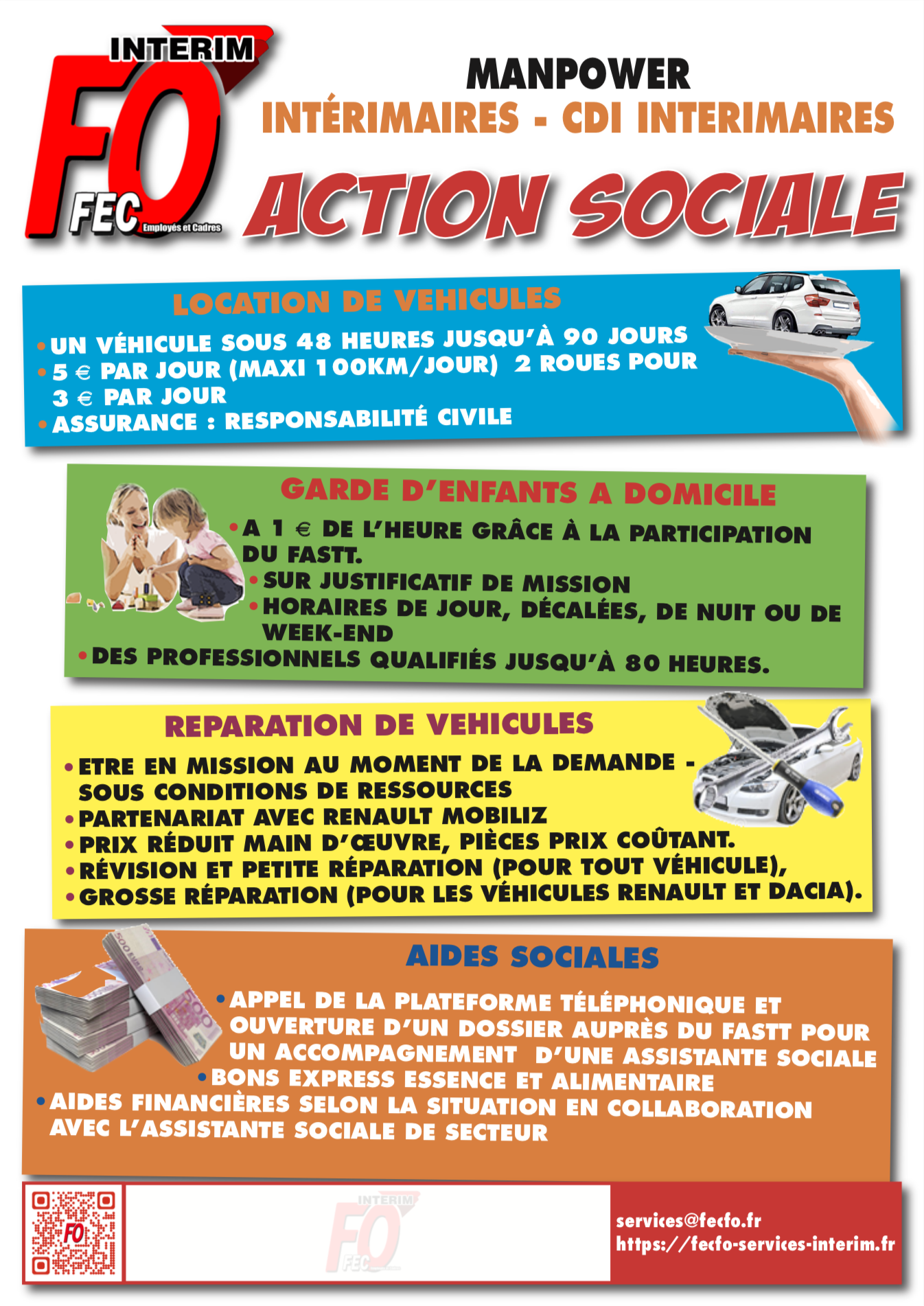 Cheque cadeau noel manpower