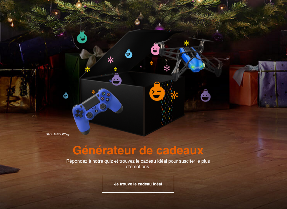 Generateur cadeau noel