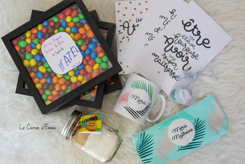 Diy cadeau noel maitresse