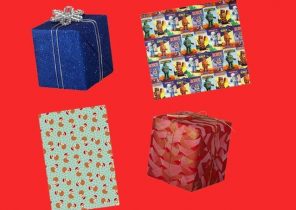 Papier cadeau pour noel