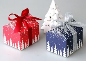 Mini boite cadeau noel