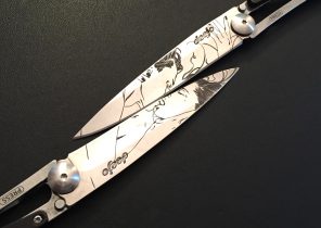 Cadeau de noel couteau