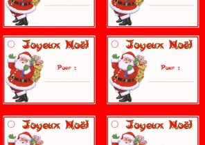 étiquette cadeau de noel disney