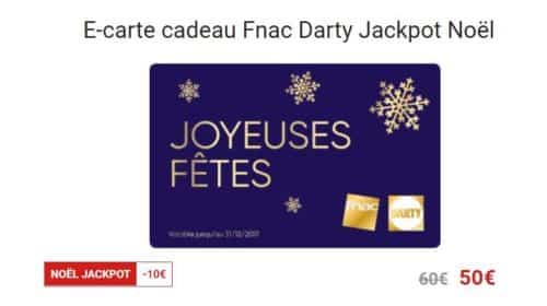 Bon cadeau noel fnac