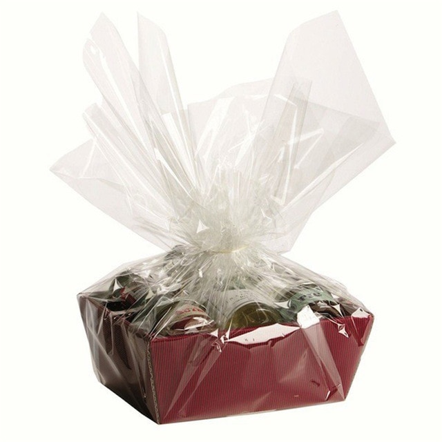 Papier cadeau transparent noel