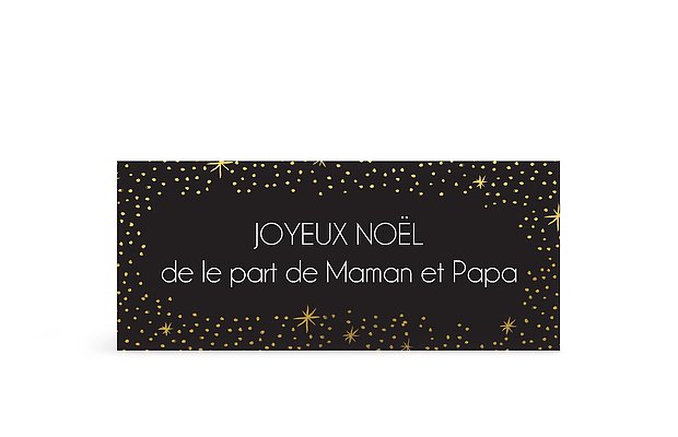 Etiquette cadeau noel personnalisable