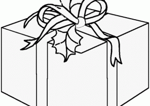 Cadeau de noël dessin