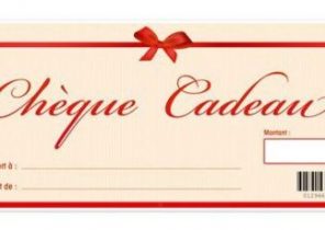 Chèque cadeau noël