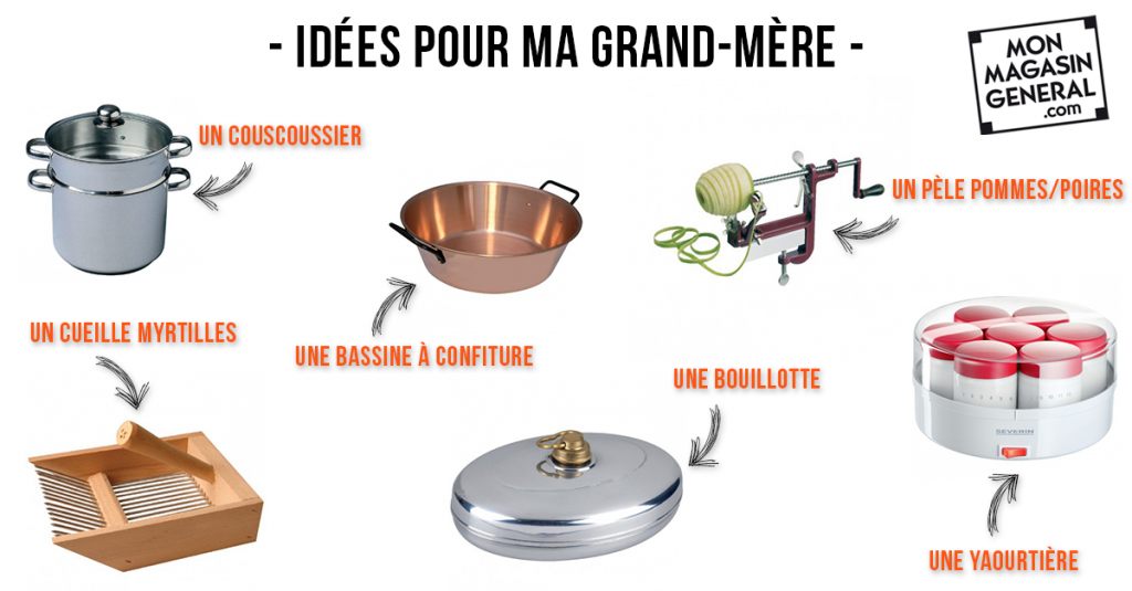 Cadeau de noel pour les grands meres