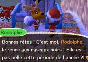 Animal crossing new leaf cadeau de noel habitants 2018