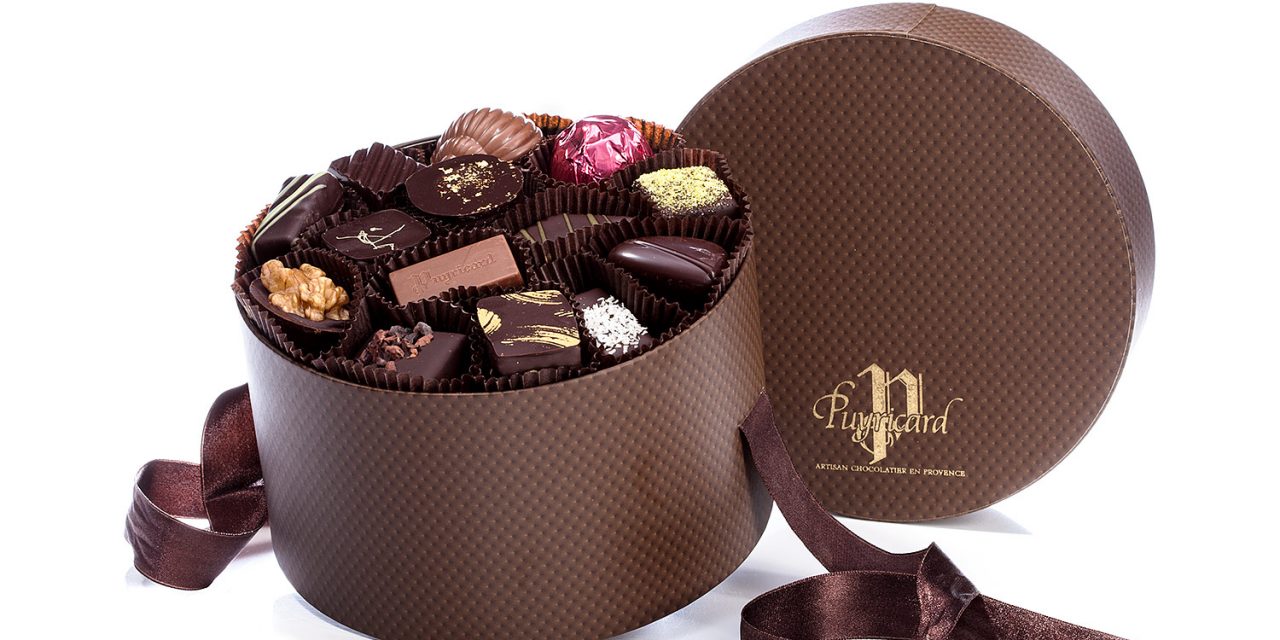 Cadeau de noel en chocolat