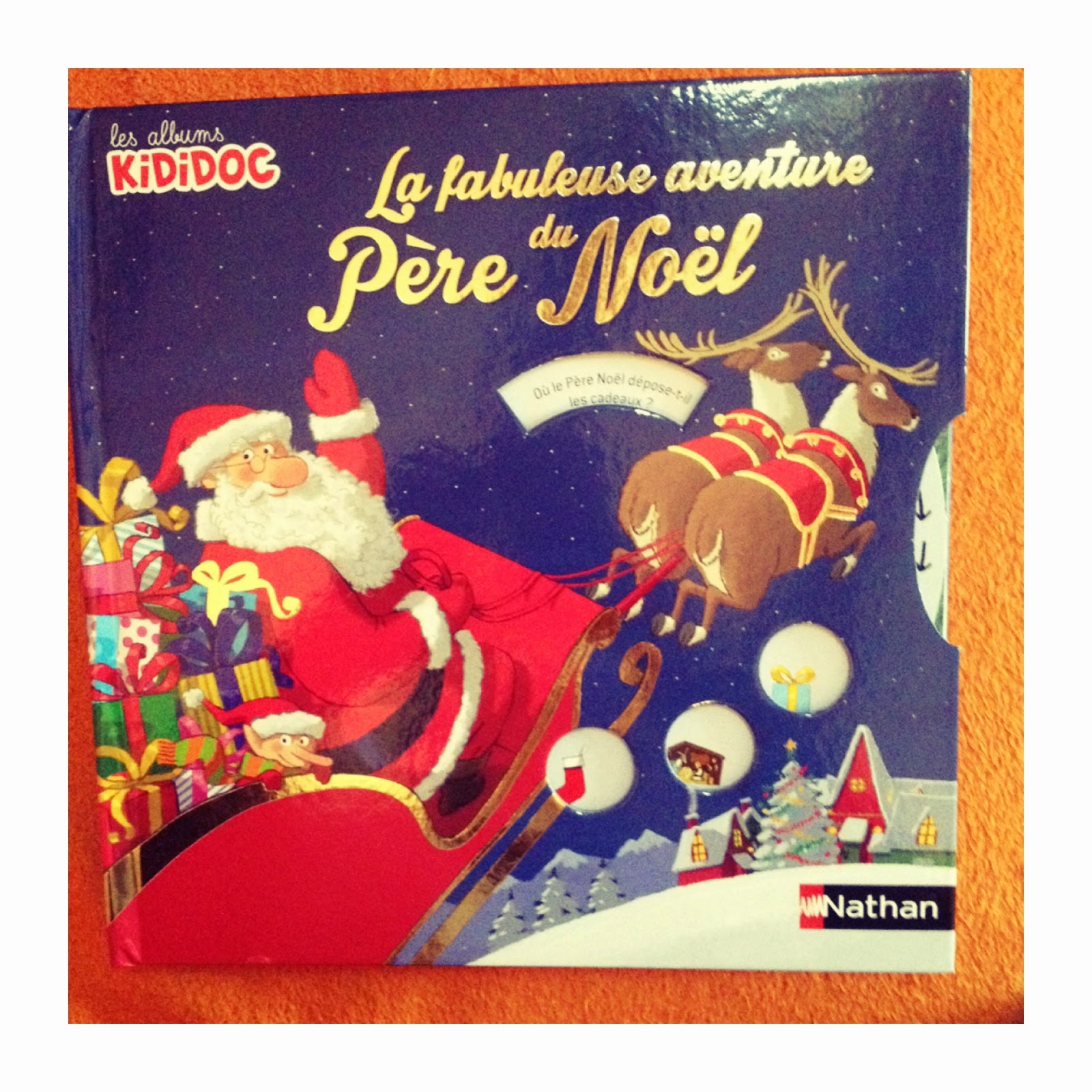 Livre animé le cadeau du pere noel