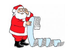 Pere noel cadeau lutin