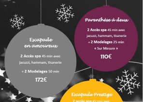 Idee cadeau noel spa
