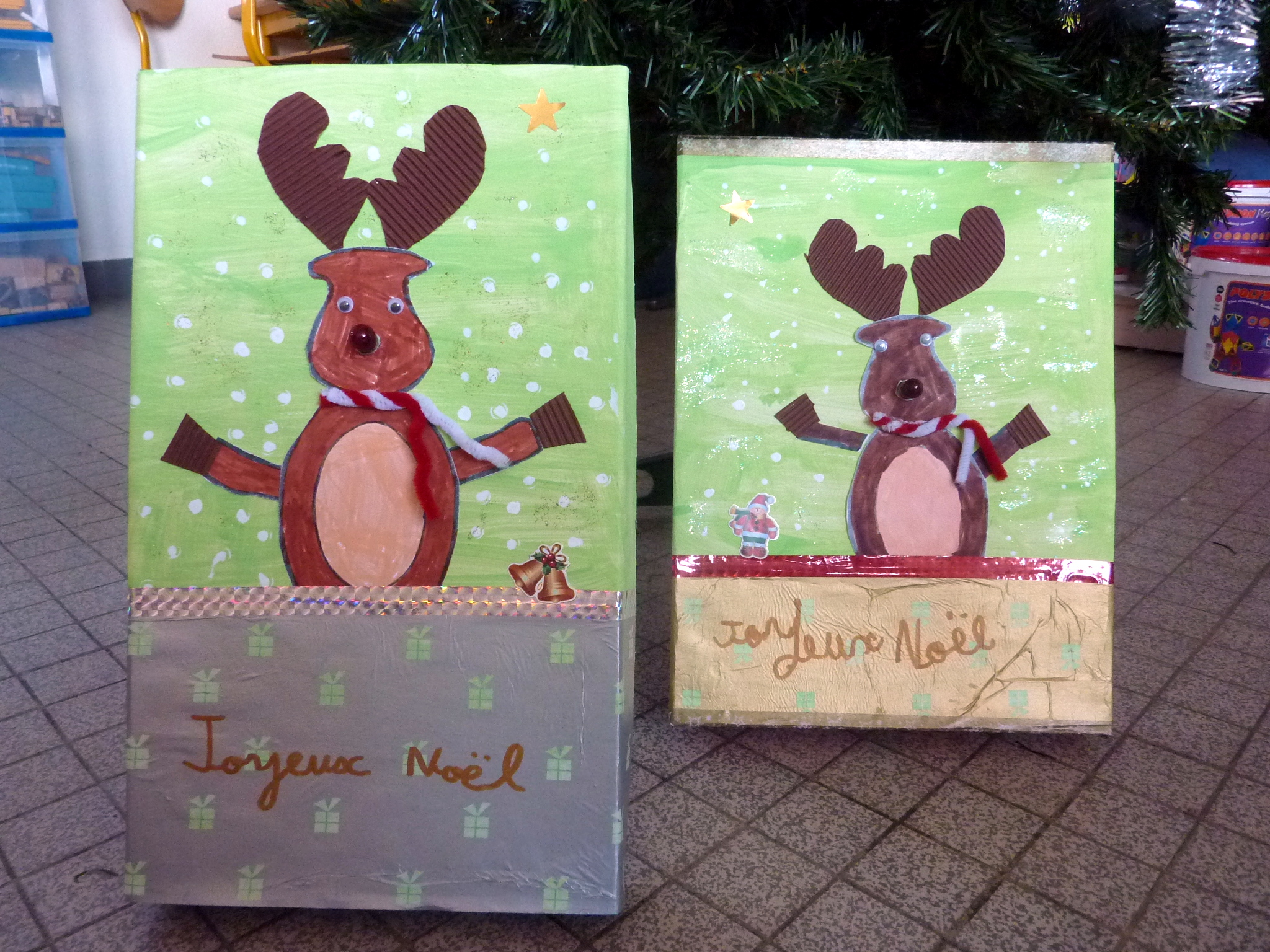 Cadeau de noel arts plastiques