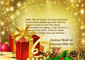 Noel un cadeau de dieu