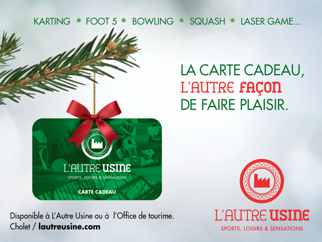 Carte cadeau pour noël