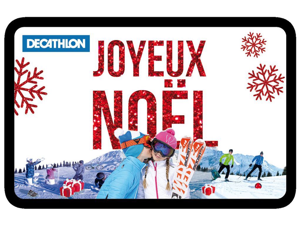 Decathlon carte cadeau noel