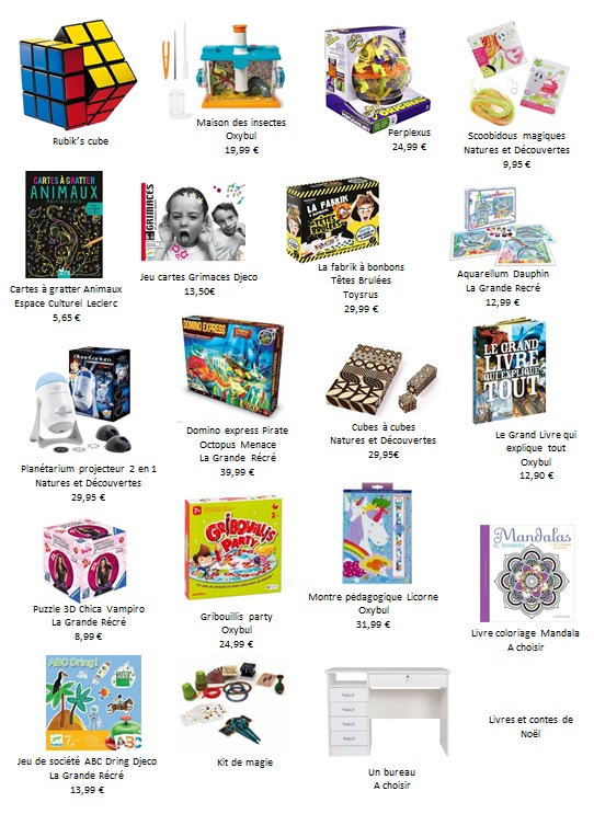 Cadeau noel 7ans