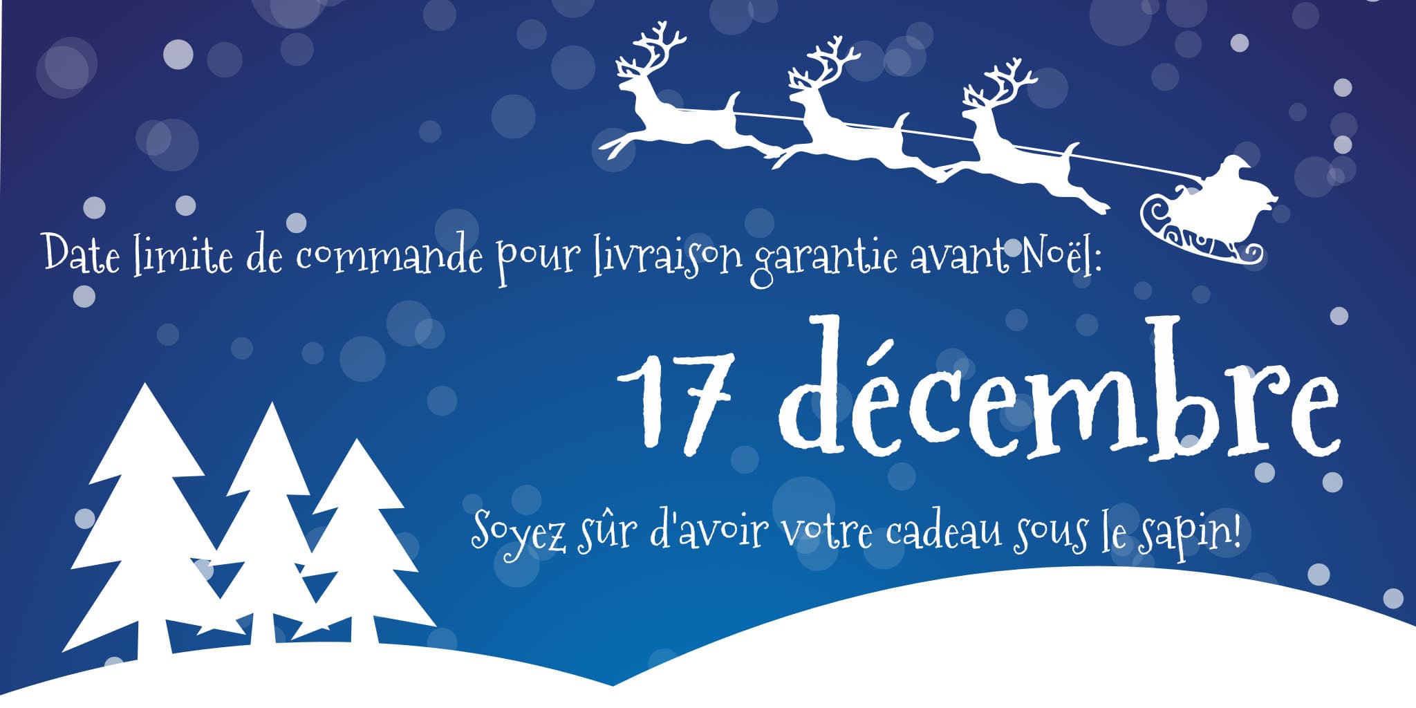 Cadeau livraison avant noel