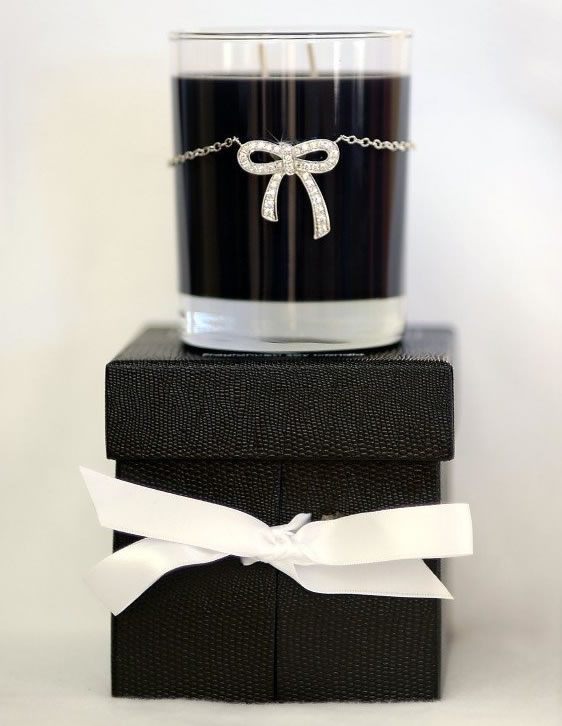 Bougie cadeau de noel