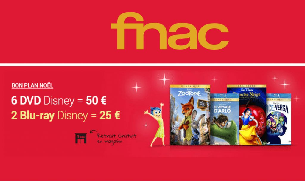 Fnac idée cadeau noel 2015