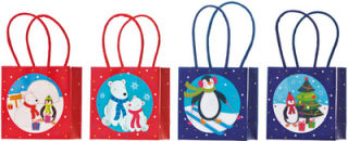 Mini sac cadeau de noel