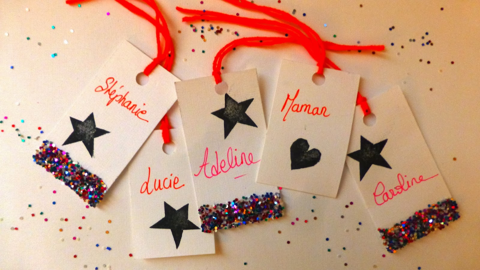 Diy etiquette cadeau noel